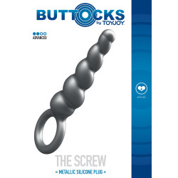 Toy Joy Plug The Screw 10 x 2.7 cm Gris